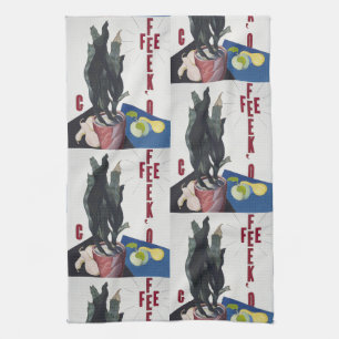Charles Demuth Georgia O'Keeffe Poster Portrait Tea Towel