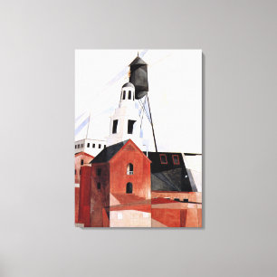 Charles Demuth painting, Lancaster Canvas Print