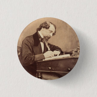 Charles Dickens 3 Cm Round Badge