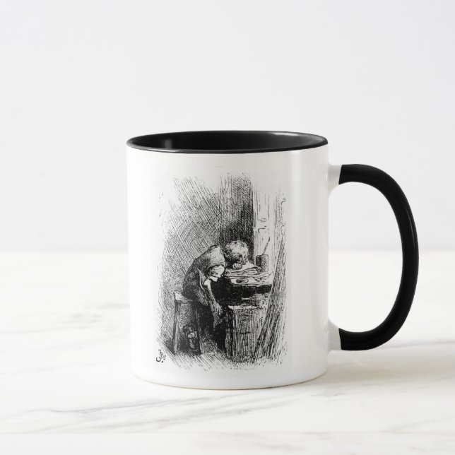 Charles Dickens at the Blacking Factory an Mug (Right)