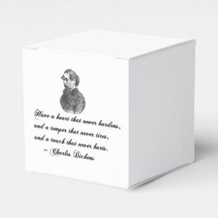 Charles Dickens Our Mutual Friend Quote Favour Box