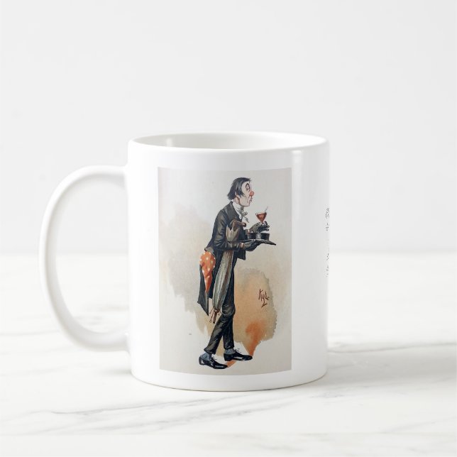 Charles Dickens, Pickwick Papers, Mr. Stiggins Coffee Mug (Left)