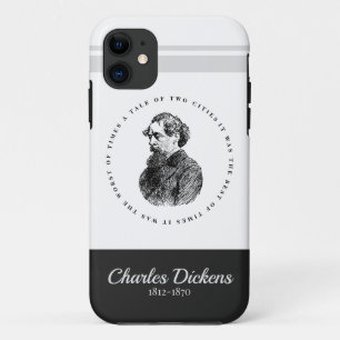 Charles Dickens Portrait and Quote Case-Mate iPhone Case