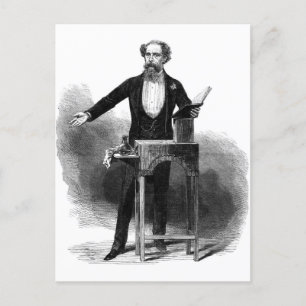 Charles Dickens Postcard