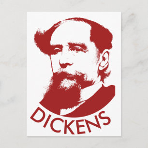 Charles Dickens Postcard
