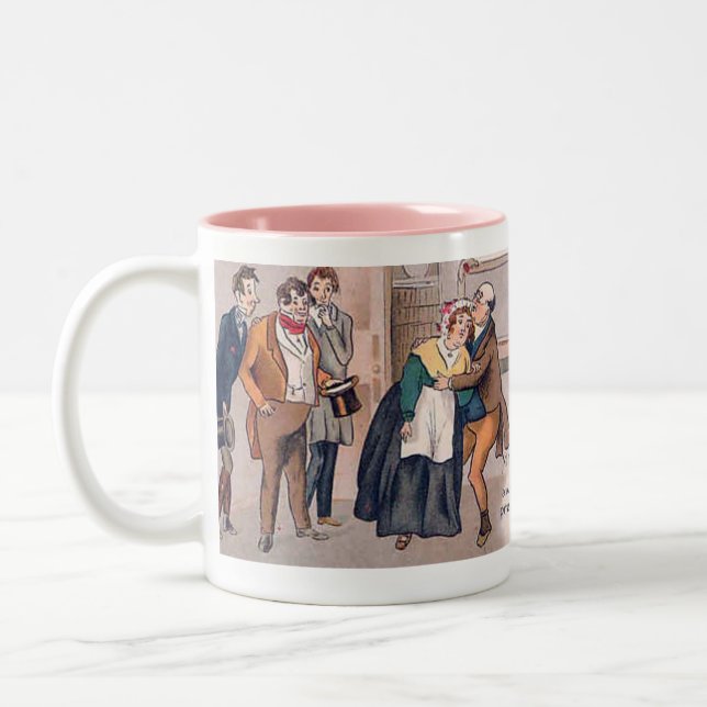 Charles Dickens Souvenir Mug (Left)