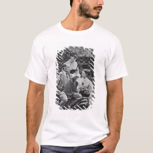 Charles Dickens with two of his daughters T-Shirt