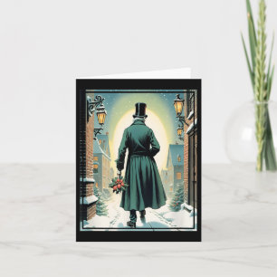 Charles Ens Christmas Clic Book Ebeneezer Scrooge Card