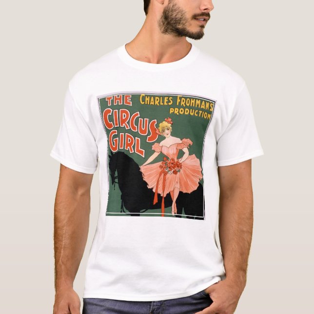 Charles Frohman's Production, The Circus Girl 3 T-Shirt (Front)