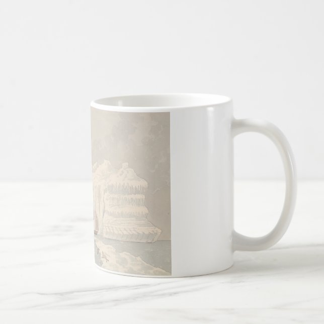 Charles Hamilton Smith.- Iceberg in Baffin's Bay Coffee Mug (Right)