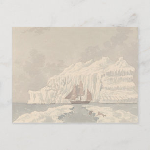 Charles Hamilton Smith.- Iceberg in Baffin's Bay Postcard