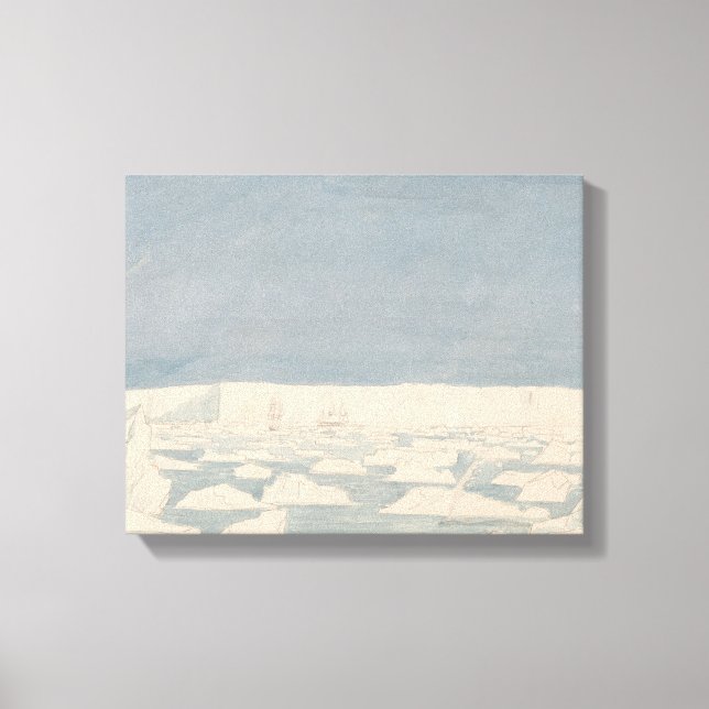Charles Hamilton Smith - Part of the South Pole Canvas Print (Front)