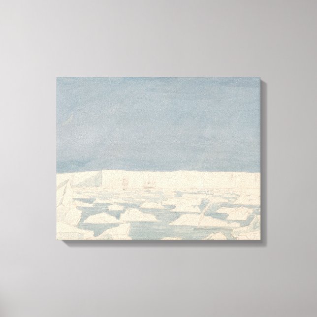 Charles Hamilton Smith - Part of the South Pole Canvas Print (Front)