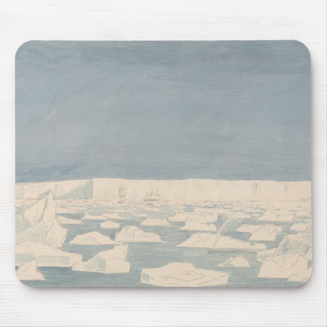 Charles Hamilton Smith - Part of the South Pole Mouse Pad (Front)
