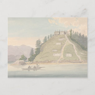 Charles Hamilton Smith -Village of Friendly Indian Postcard