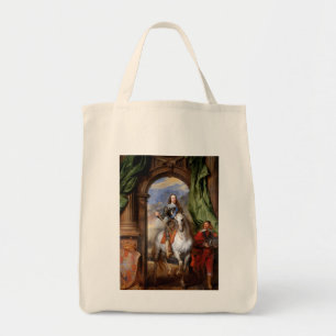 Charles I on Horseback by Van Dyck Tote Bag