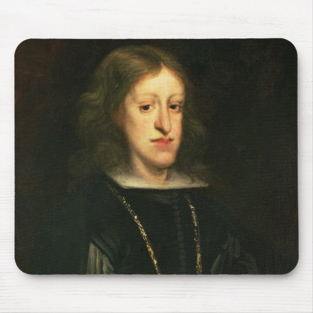 Charles II  of Spain Mouse Pad (Front)