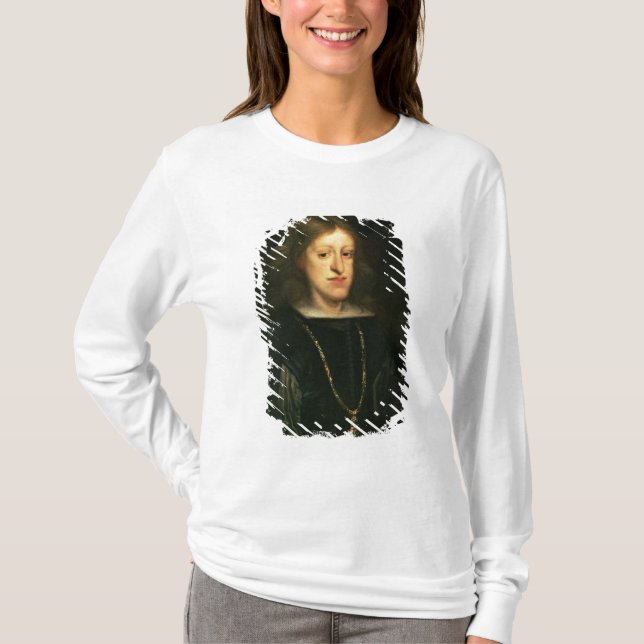 Charles II  of Spain T-Shirt (Front)
