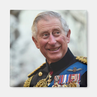 Charles III, King of England Magnet