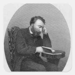 Charles J. Kickham Square Sticker