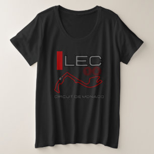 Charles Leclerc, Formula 1, Monaco Grand Prix Plus Size T-Shirt