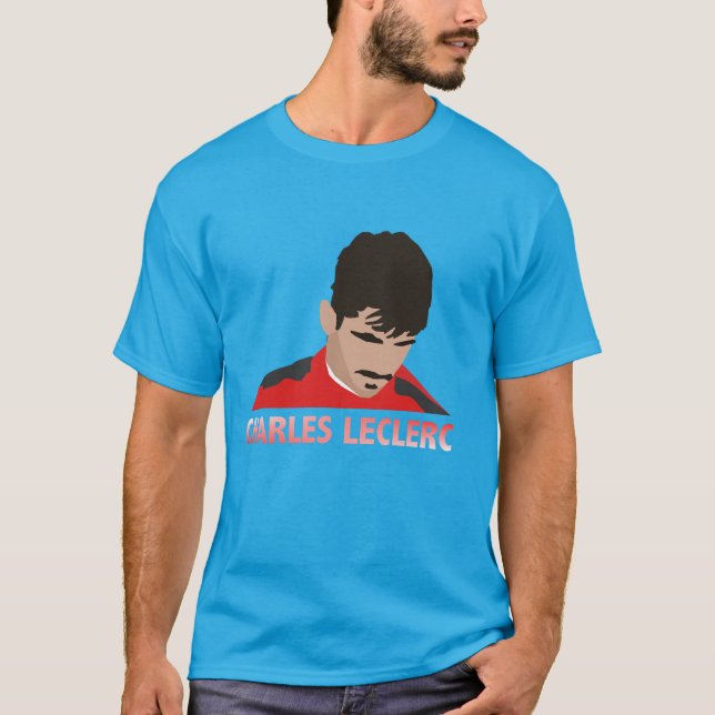  Charles Leclerc illustration T-Shirt (Front)