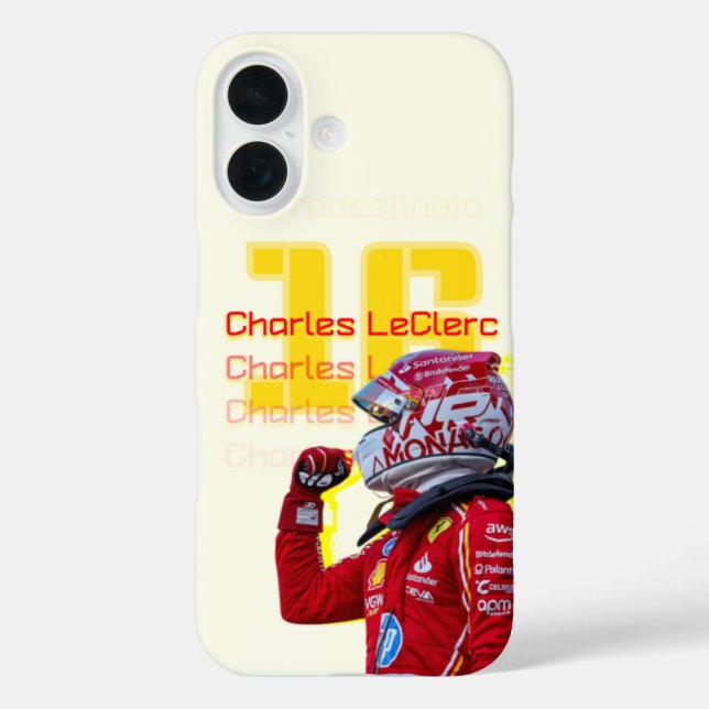 Charles LeClerc iphone cases (Back)