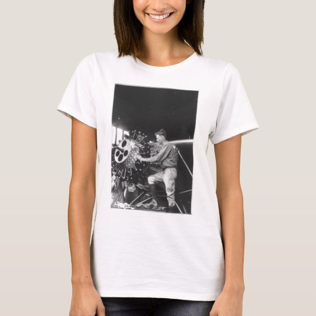 Charles Lindbergh Circa 1927 T-Shirt (Front)