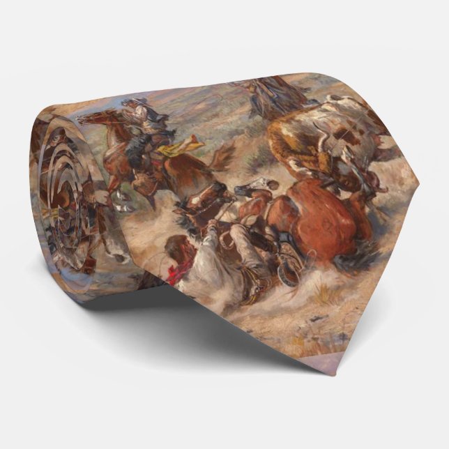 Charles M. Russell  The Strenuous Life  Tie (Rolled)