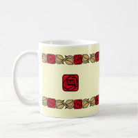 Charles Mackintosh Arts & Crafts Style Rose Frieze