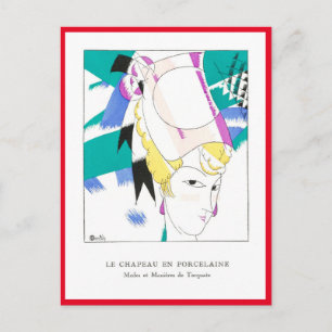 Charles Marin Fashion Holiday Postcard