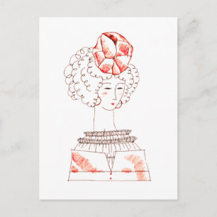 Charles Marin Fashion Holiday Postcard
