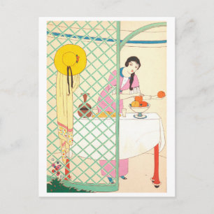 Charles Marin Fashion Holiday Postcard