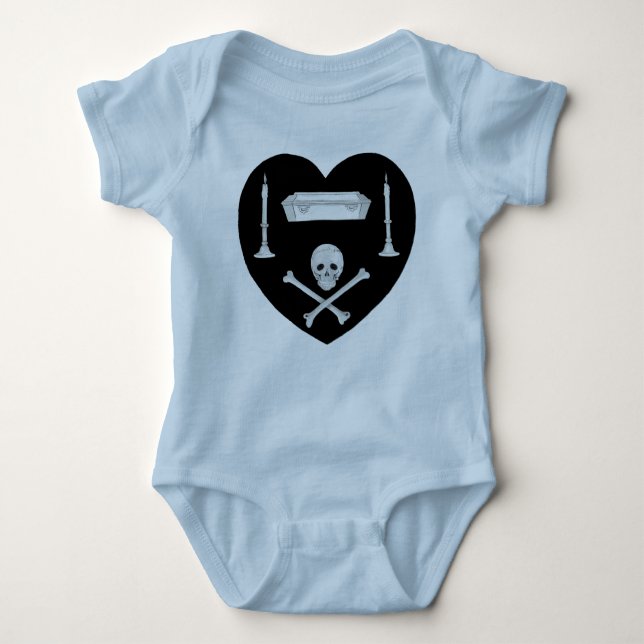 Charles Nungesser Crawler Baby Bodysuit (Front)