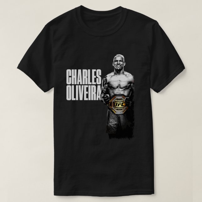Charles Oliveira Winner lightweight Classic Tshirt (Design Front)