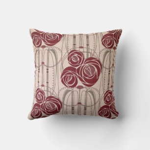 charles rennie macintosh cushion