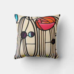 charles rennie mackintosh cushion