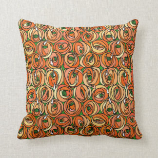 Charles Rennie Mackintosh flowers design Cushion