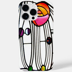 Charles Rennie Mackintosh flowers Window design Case-Mate iPhone 14 Pro Max Case
