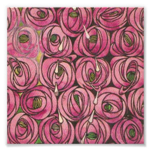 Charles Rennie Mackintosh - Roses Photo Print