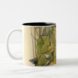 Charles Rennie Mackintosh - Spurge With Yham 1909 Two-Tone Coffee Mug