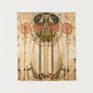 Charles Rennie Mackintosh The Wassail Tapestry
