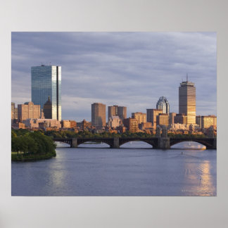 Charles River and The Longfellow Bridge Poster