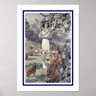 Charles Robinson illustration Poster