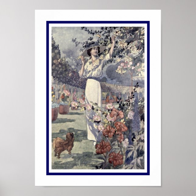 Charles Robinson illustration Poster (Front)