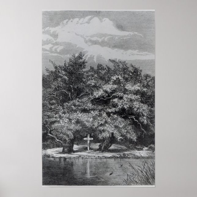 Charles Waterton's Grave Poster (Front)