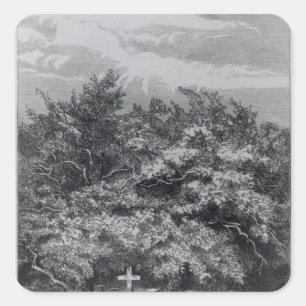 Charles Waterton's Grave Square Sticker