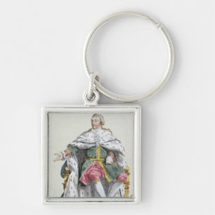 Charles XII (1682-1718) King of Sweden from 'Receu Key Ring