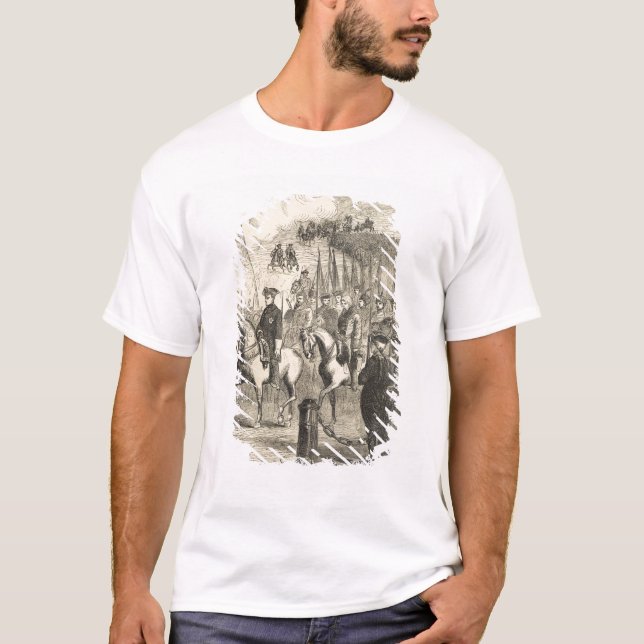 Charles XII of Sweden entering Copenhagen T-Shirt (Front)