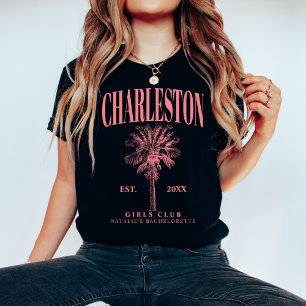 Charleston Bachelorette Custom Luxury Social Club T-Shirt